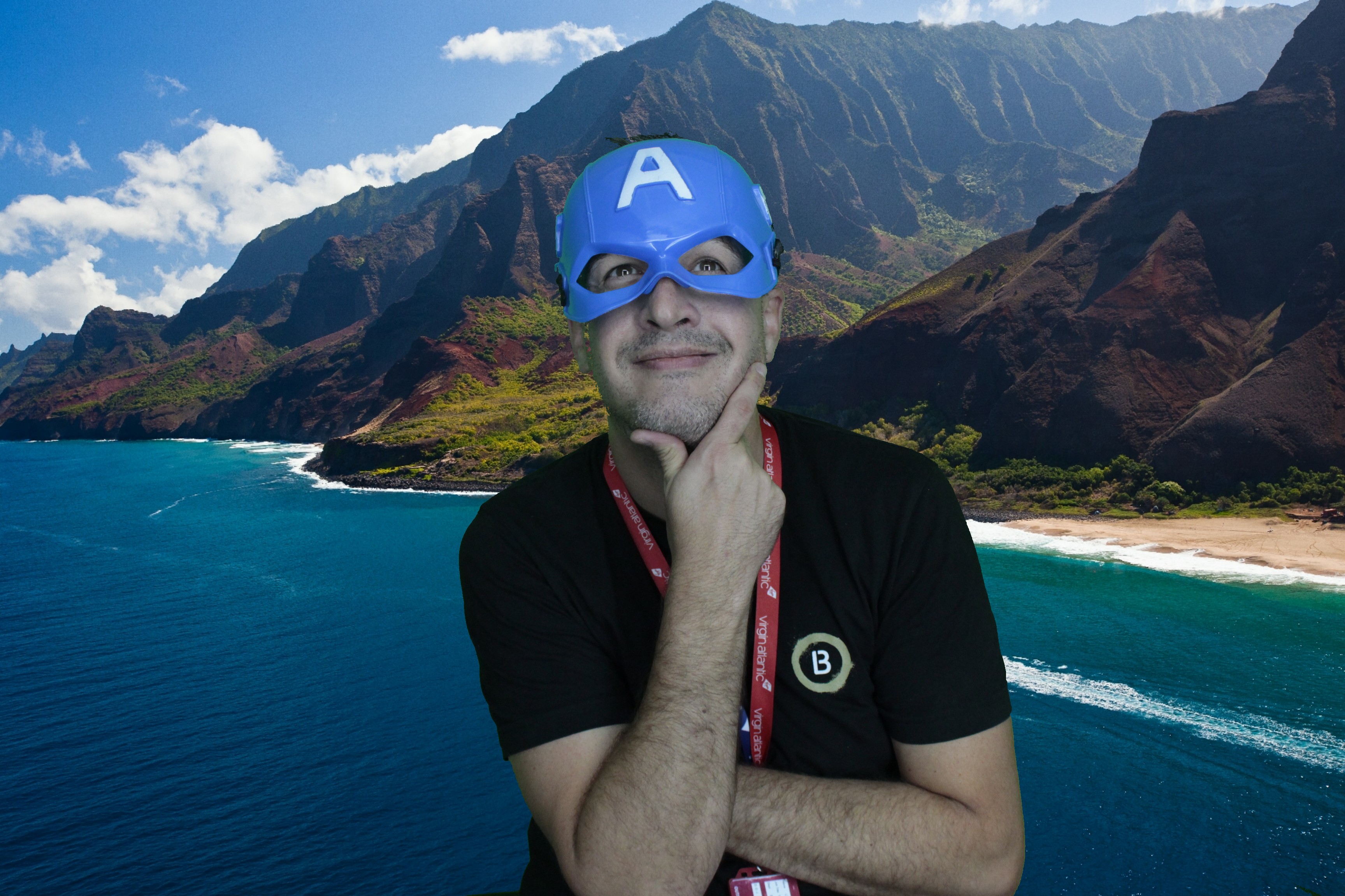 Hawaii Theme Virgin Holidays | View more photos from the event at gallery.myphotoboothexperience.co.uk/u/MyPhotoBoothExperienceLtd/Hawaii-Theme-Virgin-Holidays